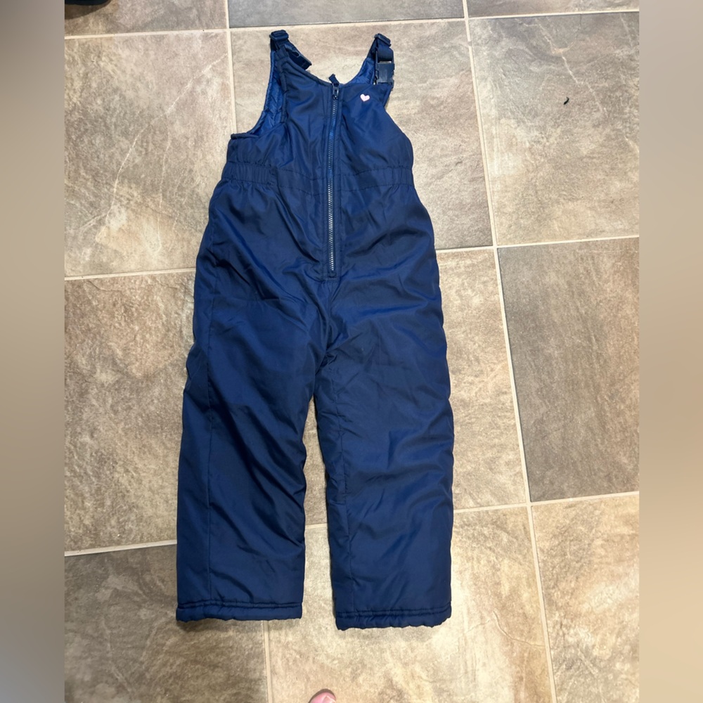OshKosh B'gosh Navy Kids Snow bib overalls
